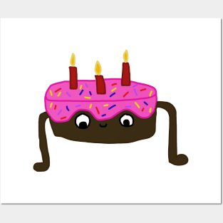 Birthday Cake Creature Posters and Art